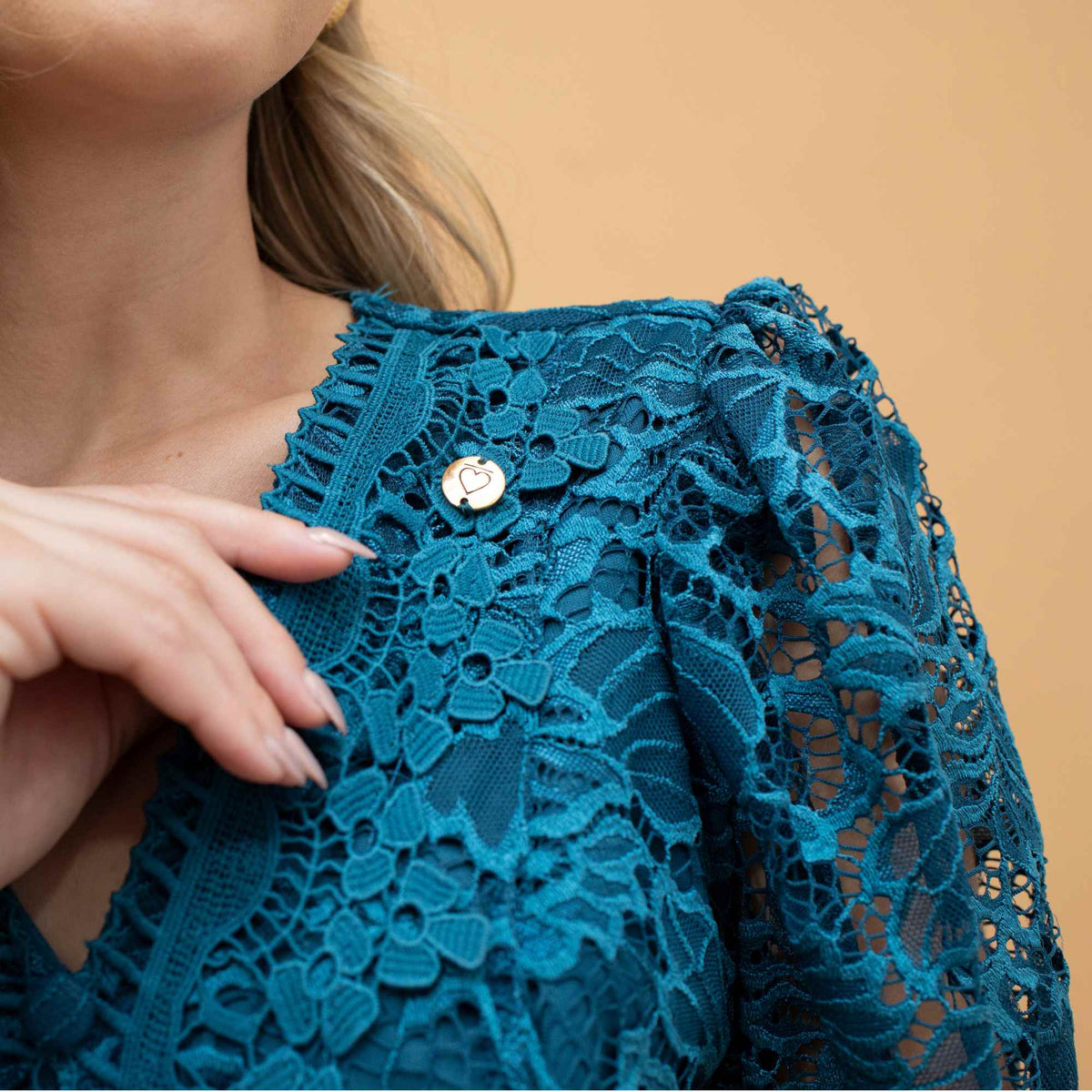 Vestido Francesca | guipir midi