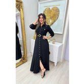 Vestido Helena | Chemise Fibra natural