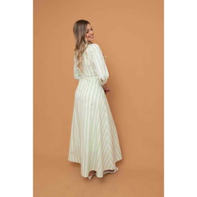 Vestido Helena | Chemise Listrado