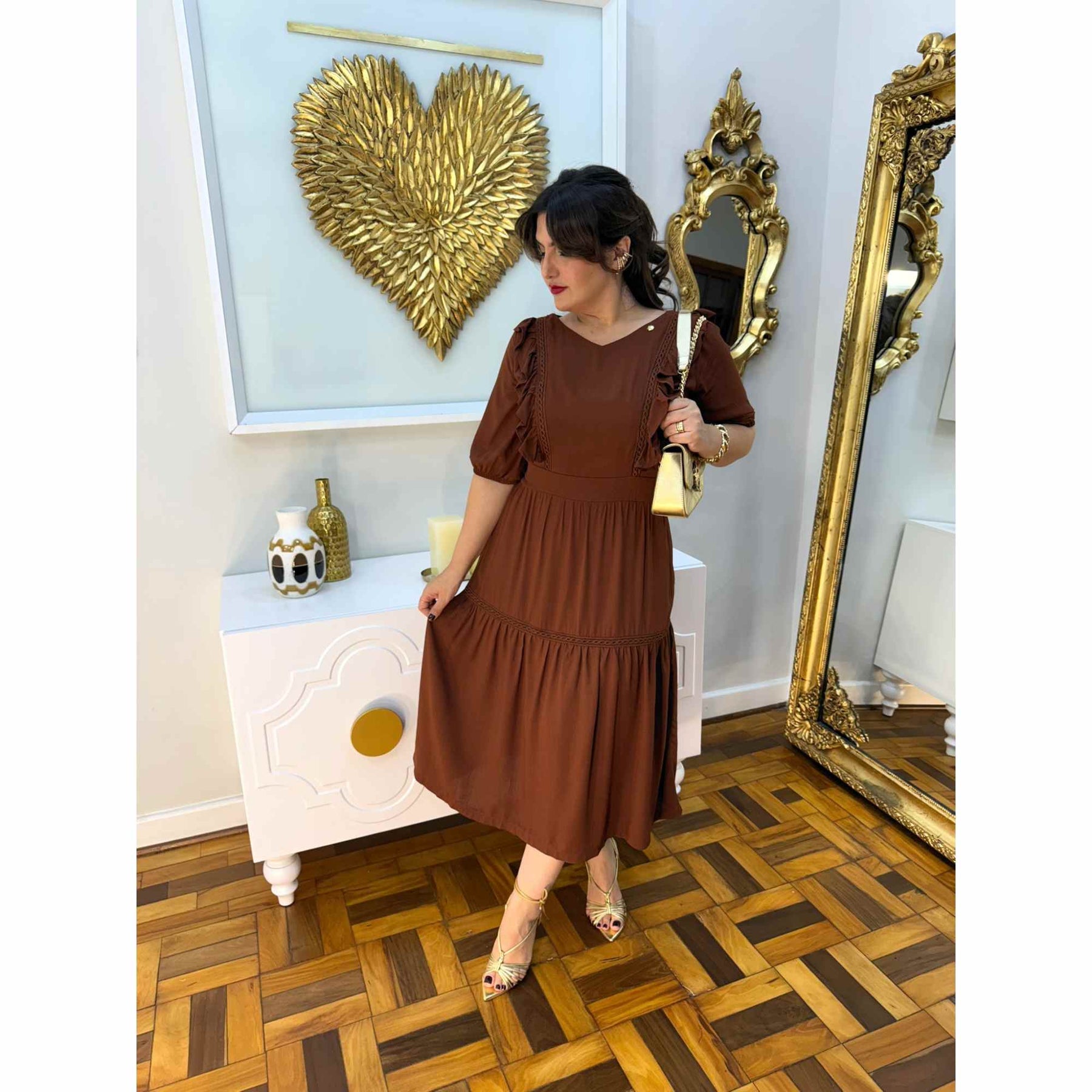 Vestido Jamilly | Viscose Premium