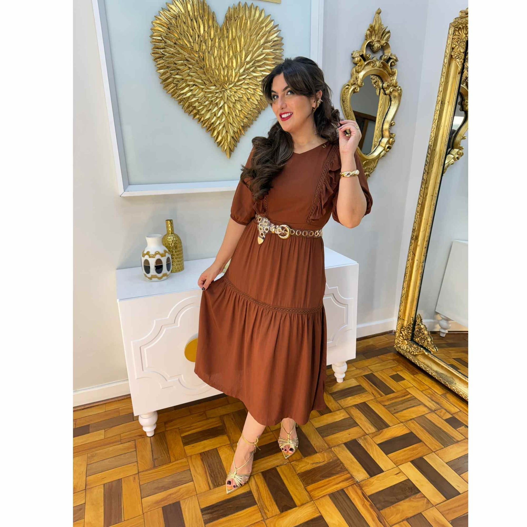 Vestido Jamilly | Viscose Premium