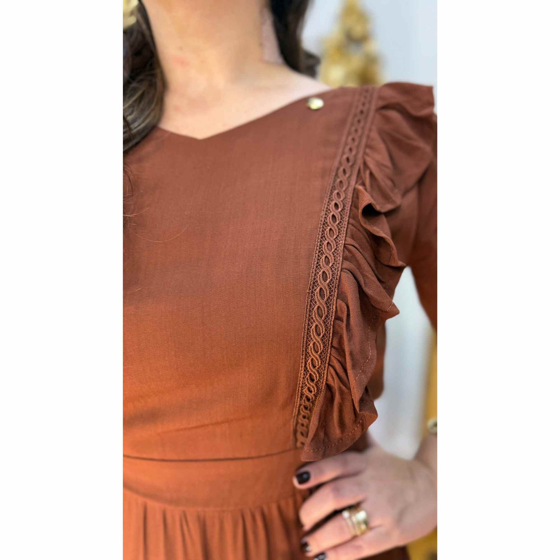 Vestido Jamilly | Viscose Premium