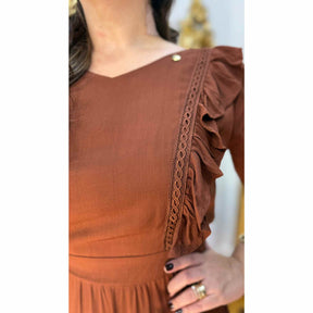 Vestido Jamilly | Viscose Premium