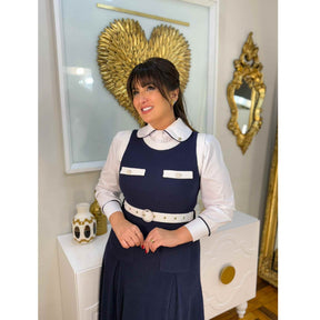 Vestido Salopete Amélie | Chenille Midi